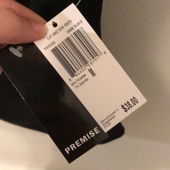 NWT Black Premise Blouse - Picture 3 of 4